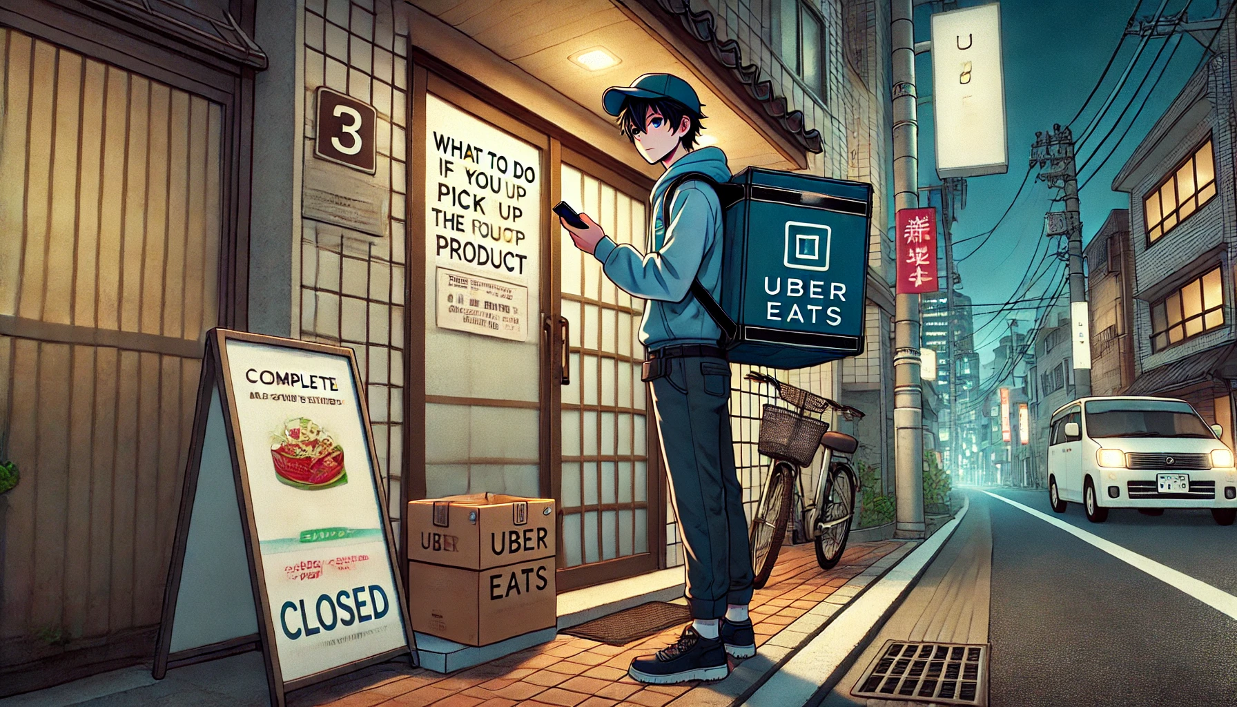 商品がピックできない!? 無駄足を避けるための【補填の取り方】完全ガイド｜Uber Eats配達員向け