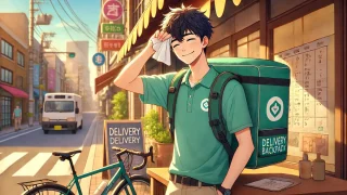 Uber Eatsで注文が入らない時の立ち回り方を解説するアイキャッチ画像